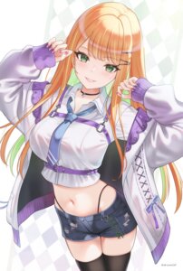 Rating: Safe Score: 31 Tags: akiyomi gakuen_idolm@ster pantsu shiun_sumika the_idolm@ster thighhighs torn_clothes User: VigorousMMM