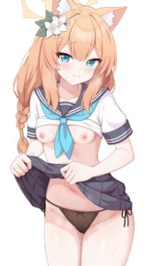 Rating: Explicit Score: 17 Tags: animal_ears blue_archive breasts cameltoe enru halo iochi_mari loli nekomimi nipples no_bra pantsu pussy_juice seifuku shirt_lift skirt_lift string_panties thong wet User: Arsy