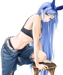bra chaesu minah_(chaesu) pantsu torn_clothes