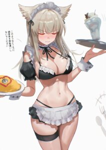Rating: Questionable Score: 54 Tags: animal_ears arknights arknights:_endfield bikini c113oreo garter maid perlica_(arknights) swimsuits waitress User: VigorousMMM