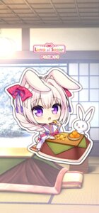 Rating: Safe Score: 5 Tags: animal_ears bunny_ears chibi inashiro_mikoto kimono lump_of_sugar madohi_shiroki_no_kamikakushi moekibara_fumitake sheets tail User: k25c2yf