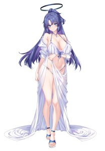 Rating: Questionable Score: 24 Tags: bikini blue_archive halo hayase_yuuka merufena open_shirt see_through skirt_lift swimsuits User: Arsy