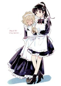 Rating: Safe Score: 5 Tags: aono_nachi heels kimi_ga_shinu_made_koi_wo_shitai lizzy_seiran maid maud_ali yuri User: VigorousMMM