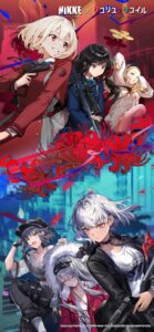 Rating: Safe Score: 13 Tags: garter goddess_of_victory:_nikke gun inoue_takina kurumi_(lycoris_recoil) lycoris_recoil nishikigi_chisato see_through seifuku tagme User: moonian