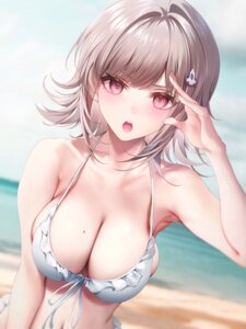 Rating: Questionable Score: 31 Tags: bikini dangan-ronpa dangan-ronpa_2 junpaku_karen nanami_chiaki swimsuits User: BattlequeenYume