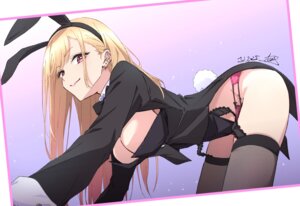 Rating: Questionable Score: 48 Tags: animal_ears bunny_ears bunny_girl izayoi_arisa kitagawa_marin nii_manabu no_bra pantsu sono_bisque_doll_wa_koi_wo_suru stockings tail thighhighs User: VigorousMMM