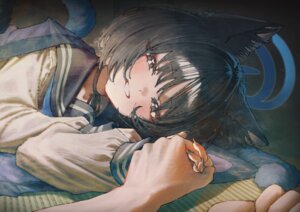 Rating: Safe Score: 31 Tags: animal_ears betabeet blue_archive halo japanese_clothes kiryuu_kikyou nekomimi seifuku tail User: lacepanties