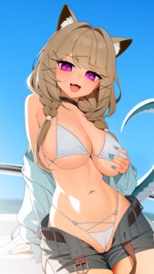 Rating: Questionable Score: 37 Tags: animal_ears arknights bikini breast_grab cameltoe erect_nipples ett open_shirt swimsuits tail thong utage_(arknights) User: lacepanties Rating: Questionable Score: 37 Tags: animal_ears arknights bikini breast_grab cameltoe erect_nipples ett open_shirt swimsuits tail thong utage_(arknights) User: lacepanties