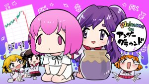 Rating: Safe Score: 5 Tags: chibi choboraunyopomi dress endcard fukuga_kurumi fx_senshi_kurumi-chan pantyhose seifuku User: himeno_nanako