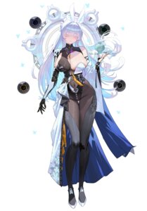 goddess_of_victory:_nikke japanese_clothes mecha_musume nayuta_(nikke) no_bra see_through waitress wonbin_lee