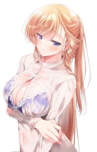 Rating: Questionable Score: 46 Tags: araragi_ayune bra isshiki-san_wa_koi_wo_shiritai. isshiki_rinna_milford lingerie open_shirt see_through wet wet_clothes User: VigorousMMM