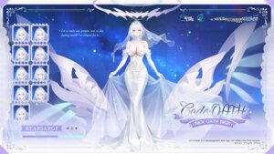 Rating: Questionable Score: 30 Tags: azur_lane dress expression jpeg_artifacts kearsarge_(azur_lane) no_bra see_through tagme wallpaper wedding_dress User: moonian