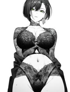 Rating: Questionable Score: 10 Tags: bra lingerie monochrome pantsu qiandaiyiyu rin_(qiandaiyiyu) see_through User: lacepanties