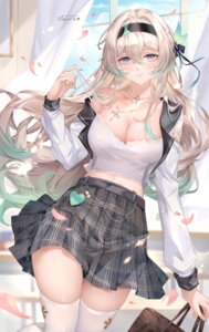 Rating: Questionable Score: 37 Tags: firefly honkai:_star_rail lingerie melailai seifuku skirt_lift thighhighs undressing User: Arsy