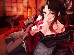 Rating: Questionable Score: 47 Tags: hasumi_(hasubatake39) maid no_bra open_shirt pantyhose wa_maid whisp User: Arsy