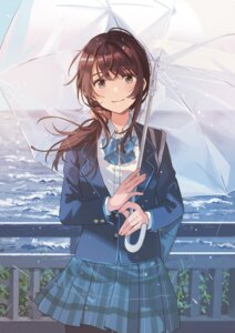 Rating: Safe Score: 11 Tags: chitose-kun_wa_ramune_bin_no_naka fly see_through seifuku uchida_yua umbrella User: VigorousMMM