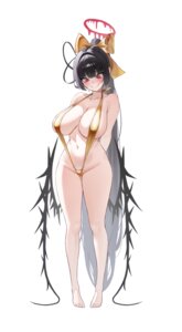 Rating: Questionable Score: 40 Tags: angel blood blue_archive erect_nipples kenzaki_tsurugi musclexm sling_bikini swimsuits wings User: Genex