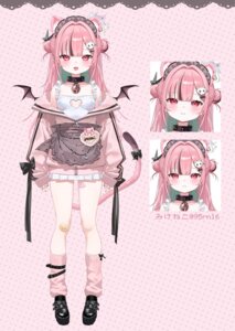 Rating: Questionable Score: 21 Tags: animal_ears bandaid indie_virtual_youtuber mikeneko_(vtuber) nekomimi riko_(rik0ring) tail wings User: zyll