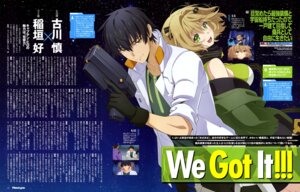 Rating: Safe Score: 5 Tags: gun mezametara_saikyou_soubi_to_uchuusen_mochi_datta_no_de_ikkodate_mezashite_youhei_toshite_jiyuu_ni_ikitai mimi_(mezameza) satou_takahiro sueoka_masami User: drop