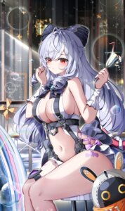 garter no_bra tattoo vivian_banshee yeni zenless_zone_zero