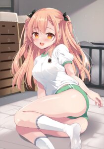 Rating: Questionable Score: 41 Tags: buruma detexted gym_uniform purin_purin User: Anonymous
