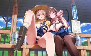 Rating: Explicit Score: 62 Tags: areola bikini bra cameltoe censored erect_nipples lingerie nipple_slip ogre_craft open_shirt overalls pantsu pantyhose pussy see_through skirt_lift swimsuits thong wet User: Arsy