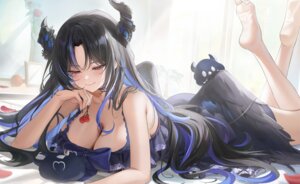 Rating: Questionable Score: 44 Tags: aoi_13 dress hololive hololive_english horns nerissa_ravencroft wings User: VigorousMMM