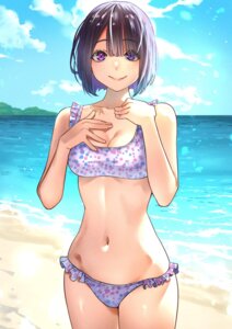 bikini sawaranaide_kotesashi-kun shinjou_takuya sumiyoshi_izumi swimsuits