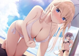 areola bikini nekokobushi swimsuits undressing