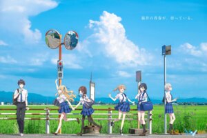 aomi_haru chitose-kun_wa_ramune_bin_no_naka chitose_saku hiiragi_yuuko nanase_yuzuki nishino_asuka pantyhose photo seifuku skirt_lift tagme uchida_yua