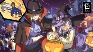 anby_demara animal_ears bandages belle_(zenless_zone_zero) billy_kid bunny_ears garter halloween heterochromia hugo_vlad nekomimi nekomiya_mana nicole_demara pointy_ears tagme tail thighhighs torn_clothes vivian_banshee wallpaper wise_(zenless_zone_zero) witch zenless_zone_zero