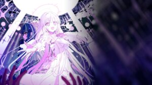 Rating: Safe Score: 15 Tags: angel dress entergram virtual_encore wallpaper wata_(attaka_taoru) wings User: moonian