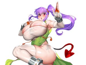 Rating: Questionable Score: 5 Tags: areola asian_clothes no_bra obui pantsu see_through string_panties tail thighhighs User: kiyoe
