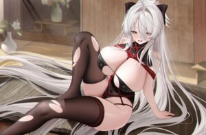 Rating: Questionable Score: 43 Tags: akipopopopoon azur_lane erect_nipples hakuhou_(azur_lane) leotard no_bra thighhighs torn_clothes User: Arsy