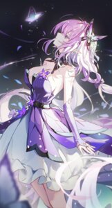 Rating: Questionable Score: 40 Tags: castorice dress honkai:_star_rail no_bra pointy_ears yanjem User: VigorousMMM