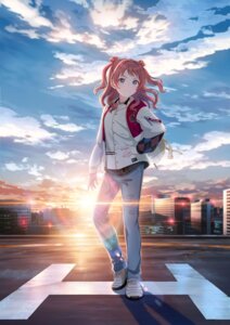 gakuen_idolm@ster hanami_saki tagme the_idolm@ster torn_clothes
