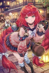 Rating: Safe Score: 65 Tags: alice_thymefield animal_ears bunny_ears crossover garter genshin_impact hu_tao seifuku sweater thighhighs torino_akua ukinami_yuzuha zenless_zone_zero User: whitespace1