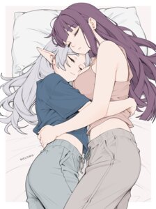 Rating: Safe Score: 34 Tags: elf fern frieren melowh pointy_ears sousou_no_frieren yuri User: VigorousMMM