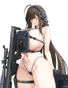 Rating: Questionable Score: 33 Tags: dsr-50_(girls_frontline) garter girls_frontline girls_frontline_2:_exilium gun headphones keenh no_bra pantsu thong User: Genex