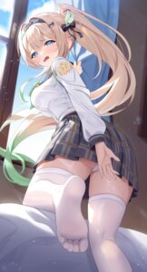 Rating: Questionable Score: 52 Tags: feet firefly honkai:_star_rail kesa_pasa pantsu see_through seifuku skirt_lift thighhighs thong User: VigorousMMM