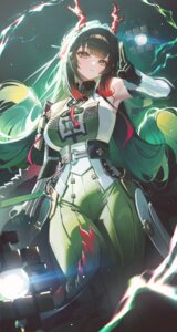 zhuang fangyi from arknights by domi (hongsung0819)