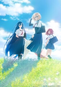 Rating: Safe Score: 6 Tags: oumi_shiori seifuku tagme umbrella watashi_wo_tabetai_hitodenashi yaotose_hinako yashiro_miko User: VigorousMMM