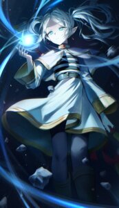 Rating: Safe Score: 28 Tags: dress elf frieren okkimon pantyhose pointy_ears skirt_lift sousou_no_frieren weapon User: charunetra