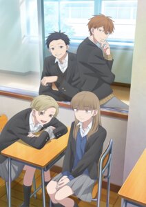 Rating: Safe Score: 11 Tags: amamiya_minato_(koori_no_jouheki) azumi_miki hikawa_koyuki hino_youta koori_no_jouheki seifuku skirt_lift sweater tagme User: VigorousMMM