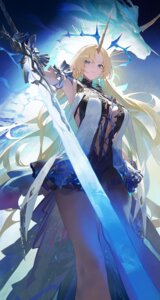 Rating: Questionable Score: 4 Tags: armor fleurdelys horns modare no_bra pointy_ears sword tattoo wuthering_waves User: VigorousMMM