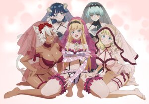Rating: Questionable Score: 23 Tags: amber_idanokan animal_ears bra elf garter granart_needakitta horns kekkon_yubiwa_monogatari krystal_novaty_nokanatika lingerie nefritis_romca nekomimi pantsu pointy_ears saphir_maasa see_through tagme tail User: magicmessage