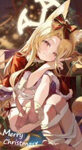 Rating: Safe Score: 30 Tags: animal_ears bandages blue_archive christmas halo kitsune mogurine pantsu string_panties yurizono_seia User: Aleax
