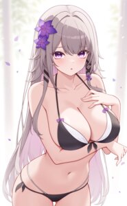 bikini breast_hold herta honkai:_star_rail poinia swimsuits