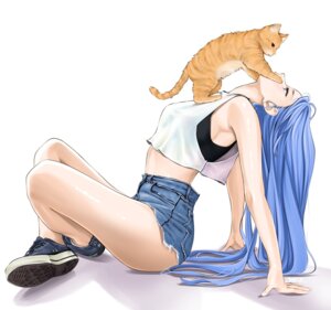 Rating: Questionable Score: 39 Tags: chaesu minah_(chaesu) neko see_through torn_clothes User: VigorousMMM