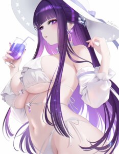 707arisu bikini fern sousou_no_frieren swimsuits